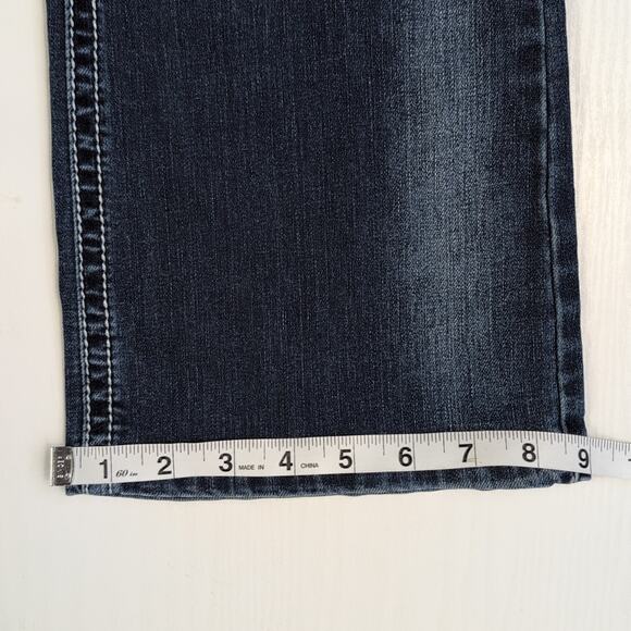 Shyanne Anne Bootcut Jeans Women's 28 Short Mid Rise Embellished Embroidered - Picture 13 of 15